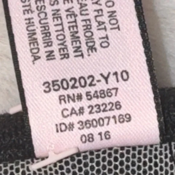 Victoria’s Secret Padded Demi Bustier Bra Top Black Lace Women’s 36B - Picture 13 of 15